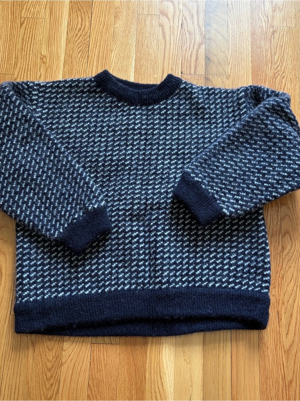 Vintage LL Bean Birdseye Knit Sweater - Picture 4 of 4